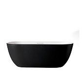 Ванна из искусственного камня Abber Frankfurt 170х75 см отдельностоящая с ножками (AM9941BW) Ванна из искусственного камня Abber Frankfurt 170х75 см отдельностоящая с ножками (AM9941BW)