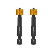 Бита Rage by Vira (554134) PZ2 магнитная 50 мм с ограничителем (2 шт.) Бита Rage by Vira (554134) PZ2 магнитная 50 мм с ограничителем (2 шт.)