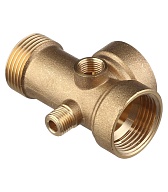 Соединитель для насоса Belamos 1 НР(ш) х 1 ВР(г) х 1 ВР(г) х 1/4 НР(ш) х1/4 ВР(г) пятиходовой (5WAY) Соединитель для насоса Belamos 1 НР(ш) х 1 ВР(г) х 1 ВР(г) х 1/4 НР(ш) х1/4 ВР(г) пятиходовой (5WAY)