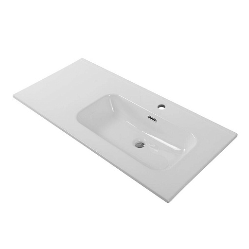 Раковина для тумбы BelBagno 100 см правая