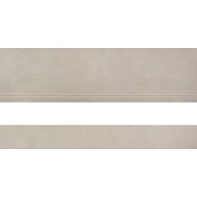 Керамогранит Керамогранит ступень с подступенком Estima Underground UN01 светло-серый 1200х330х10 мм