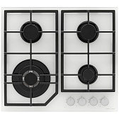 Варочная панель газовая Krona Nebel 60 WH W 4 конфорки белая