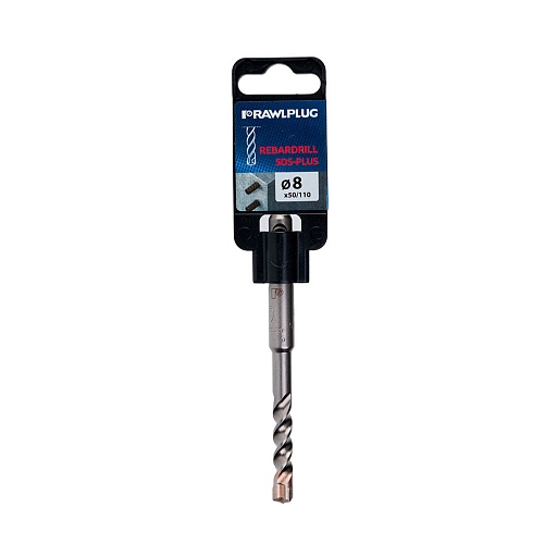 Бур SDS-plus Rawlplug Rebardrill 8х50х110 мм усиленный (RT-SDSR-8/110) Бур SDS-plus Rawlplug Rebardrill 8х50х110 мм усиленный (RT-SDSR-8/110)