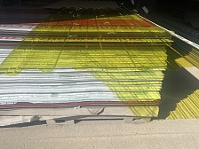 Профилированный поликарбонат SUNNEX МП-20 0,8 мм жёлтый