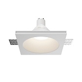 Светильник встраиваемый GU10 белый 10 Вт IP20 Technical Gyps Modern (DL129-GU10-01-W) Светильник встраиваемый GU10 белый 10 Вт IP20 Technical Gyps Modern (DL129-GU10-01-W)