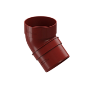 Docke STANDARD Колено 80 мм * 45° (Красный 3005)