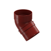 Docke STANDARD Колено 80 мм * 45° (Красный 3005)