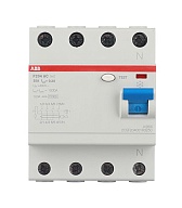 УЗО ABB F204 (2CSF204001R3250) 25А 300 мА 4P тип АС 10 кА УЗО ABB F204 (2CSF204001R3250) 25А 300 мА 4P тип АС 10 кА