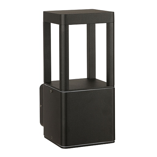 Светильник светодиодный садово-парковый настенный Arte Lamp Pherkad черный 4000К 9 Вт IP65 (A2726AL-1BK)