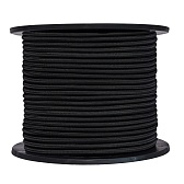 Шнур эластичный резиновый 24 пряди черный d10 мм 100 м МДС Шнур эластичный резиновый 24 пряди черный d10 мм 100 м МДС