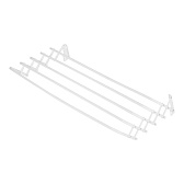 Сушилка для белья настенная Ника 4,5 м 900х450х185 мм белая Сушилка для белья настенная Ника 4,5 м 900х450х185 мм белая