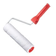 Валик микрофибра 250 мм d45 мм ворс 9 мм для водной и алкидной основы с ручкой Beorol Валик микрофибра 250 мм d45 мм ворс 9 мм для водной и алкидной основы с ручкой Beorol