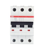 Автоматический выключатель модульный ABB S203 3P 32А тип C 6 кА 400 В (2CDS253001R0324)