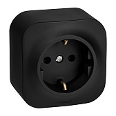 Розетка Legrand Quteo накладная черная (782472) Розетка Legrand Quteo накладная черная (782472)
