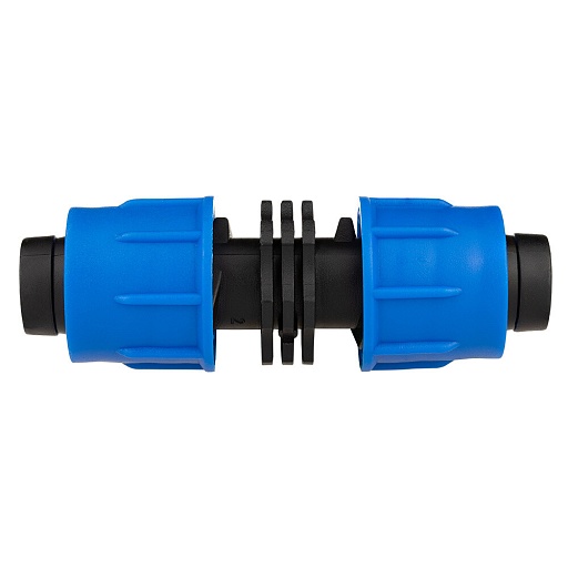 Соединитель для капельной трубки ремонтный 16 мм MasterProf пластиковый (ДС.060086)