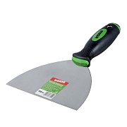 Шпатель малярный Wenzo 150 мм с эргономичной ручкой и ударным наконечником (678514) Шпатель малярный Wenzo 150 мм с эргономичной ручкой и ударным наконечником (678514)