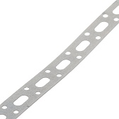 Лента крепежная перфорированная прямая 17х0,5 мм 25 м
