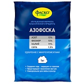 Удобрение минеральное сухое универсальное Азофоска Фаско 1 кг Удобрение минеральное сухое универсальное Азофоска Фаско 1 кг