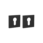 Ключевина Punto ET.K.ARC.Q52 BL-24 квадратная розетка черная (47189) Ключевина Punto ET.K.ARC.Q52 BL-24 квадратная розетка черная (47189)