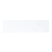 Бленда 50 мм для пластмассового карниза 500 см белый глянец