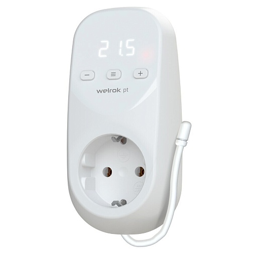 Терморегулятор цифровой для теплого пола Welrok PT белый Терморегулятор цифровой для теплого пола Welrok PT белый