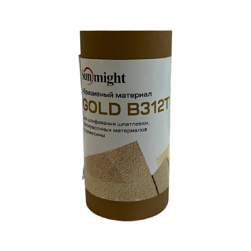 Наждачная бумага Sunmight Gold B312T 115 мм 5 м Р40 Наждачная бумага Sunmight Gold B312T 115 мм 5 м Р40