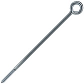 Шуруп-кольцо для крепления строительных лесов Hard-Fix DIN 4420 12х350 мм (5 шт.) Шуруп-кольцо для крепления строительных лесов Hard-Fix DIN 4420 12х350 мм (5 шт.)