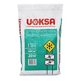 Реагент противогололедный Uoksa Двойной контроль -25 °С 25 кг с мраморной крошкой Реагент противогололедный Uoksa Двойной контроль -25 °С 25 кг с мраморной крошкой