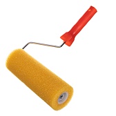 Валик поролон структурный гладкий 230 мм d80 мм с ручкой Matrix Валик поролон структурный гладкий 230 мм d80 мм с ручкой Matrix
