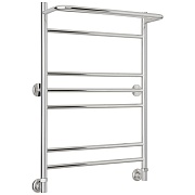 Полотенцесушитель водяной Сунержа ВСП-38 800х500 мм лесенка с боковым подключением 500 мм с полкой хром