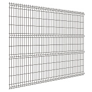 Секция заборная 3D Light 2030х2500 мм d3,5 мм ячейка 55х200 мм коричневая RAL 8017 Grand Line Секция заборная 3D Light 2030х2500 мм d3,5 мм ячейка 55х200 мм коричневая RAL 8017 Grand Line