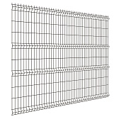 Секция заборная 3D Light 2030х2500 мм d3,5 мм ячейка 55х200 мм коричневая RAL 8017 Grand Line