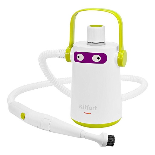 Пароочиститель Kitfort KT-9109-2 бело-салатовый Пароочиститель Kitfort KT-9109-2 бело-салатовый