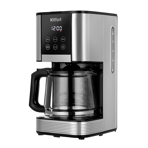 Кофеварка капельная Kitfort КТ-7222 нержавеющая сталь Кофеварка капельная Kitfort КТ-7222 нержавеющая сталь