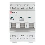 Выключатель нагрузки EKF PROxima ВН-63N 3Р 63А 400 В на DIN-рейку (S63363)