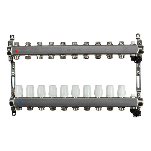 Коллекторная группа Ondo 1 ВР(г) х 10 выходов 3/4 НР(ш) ЕК х 1 ВР(г)