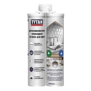 Затирка эпоксидная для швов Tytan Professional двухкомпонентная коричневая 400 мл