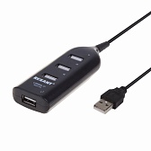 Разветвитель USB 2.0 Rexant на 4 порта (18-4105) Разветвитель USB 2.0 Rexant на 4 порта (18-4105)