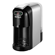 Кофеварка капсульная Kitfort 3 в 1 КТ-7508 нержавеющая сталь Кофеварка капсульная Kitfort 3 в 1 КТ-7508 нержавеющая сталь
