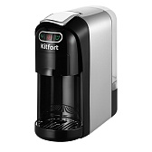 Кофеварка капсульная Kitfort 3 в 1 КТ-7508 нержавеющая сталь