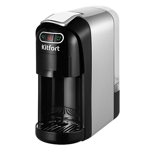Кофеварка капсульная Kitfort 3 в 1 КТ-7508 нержавеющая сталь