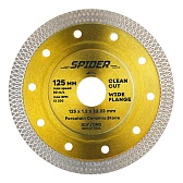 Диск алмазный по керамограниту Diamond Industrial Spider 125x22,23x1,2 мм турбо сухой рез Диск алмазный по керамограниту Diamond Industrial Spider 125x22,23x1,2 мм турбо сухой рез