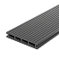 Террасная доска Decking Urban ДПК серый (дымчатый дуб)