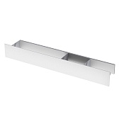 Полка для ванной Flow Skyline с полотенцедержателем 700х130х90 мм металл белая (Fl-sky-tr70пптб-б)