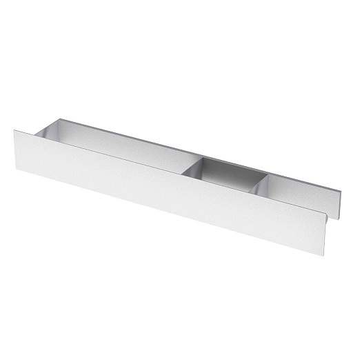 Полка для ванной Flow Skyline с полотенцедержателем 700х130х90 мм металл белая (Fl-sky-tr70пптб-б)