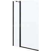 Шторка на ванну распашная 100х150х0,5 см профиль черный BelBagno Uno (UNO-V-11-100/150-C-NERO) Шторка на ванну распашная 100х150х0,5 см профиль черный BelBagno Uno (UNO-V-11-100/150-C-NERO)