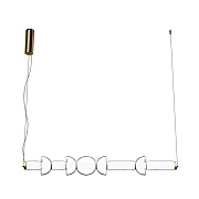 Светильник светодиодный подвесной Maytoni Cosmo 3000К 39 Вт 19,5 кв.м латунь IP20 (MOD210PL-L39BS3K)