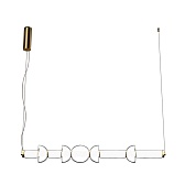 Светильник светодиодный подвесной Maytoni Cosmo 3000К 39 Вт 19,5 кв.м латунь IP20 (MOD210PL-L39BS3K)