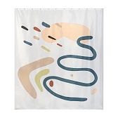 Штора для ванны Moroshka Reflection 1800х2000 мм полиэстер белая (924-301-01) Штора для ванны Moroshka Reflection 1800х2000 мм полиэстер белая (924-301-01)