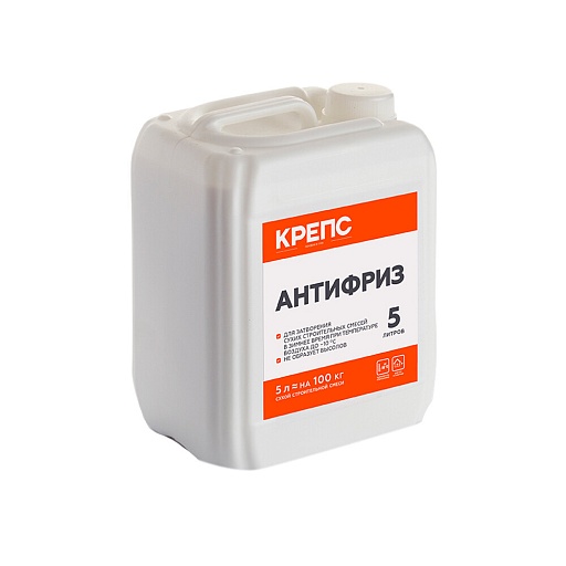 Добавка противоморозная для бетонов и растворов Крепс 5 л